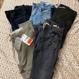BUNDLE boys size 9-10 denim pants jeans